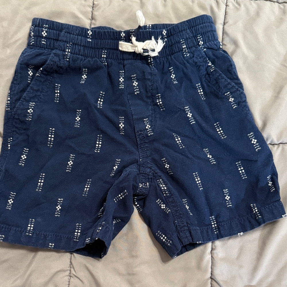 GAP Navy Patterned Kids Shorts